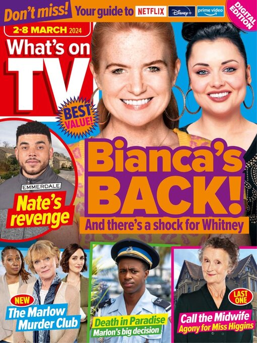 Title details for What's on TV by Future Publishing Ltd - Available